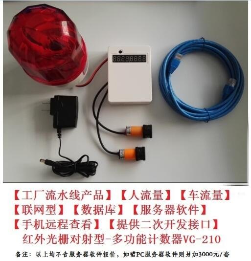 沃佳VG-210新一代物联网工厂产品和人流量统计系统 