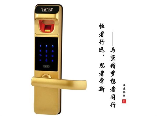 品牌智能密码指纹门锁厂家加盟价格