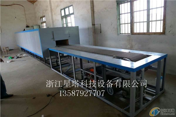 浙江星塔供应180kw网带式玻璃水晶退火炉