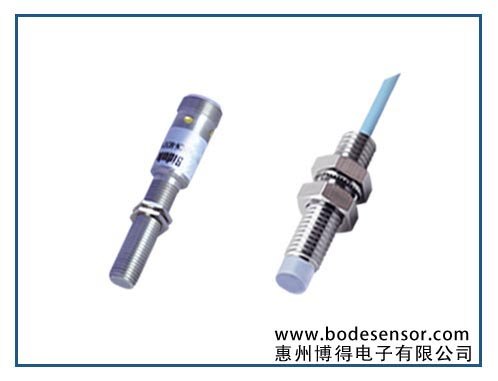 M8标准圆柱型接近开关，齐平4mm长距离接近开关