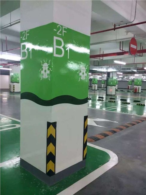 惠州小区划线施工,通道标线,斑马线划线公司