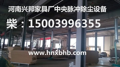 广东花都区脉冲除尘设备, 家具厂中央除尘系统，木工房粉c废气处理设备 