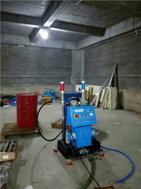 粮仓保温江苏省聚氨酯粮库保温喷涂机