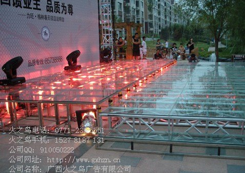 南宁玻璃舞台租赁哪家强? 南宁启动台租赁哪家强?火之鸟，您不二之选