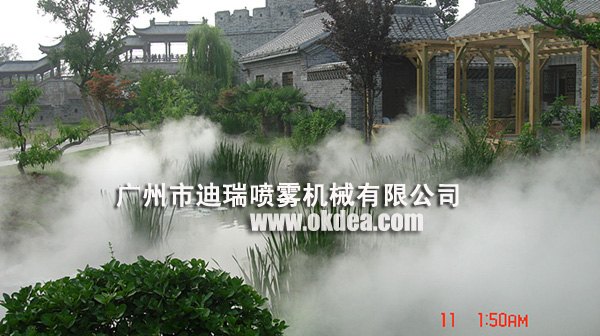风景区雾森系统,旅游区造雾系统,游乐园造景系统