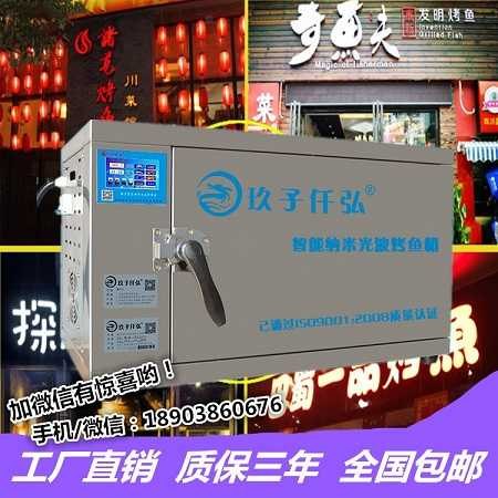 无油烟电烤鱼炉批发-商用双层电烤鱼炉生产厂家