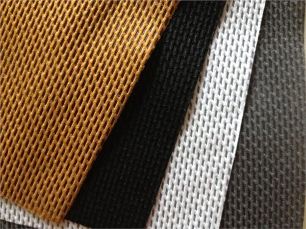 尼龙堪培拉尼龙无纺布批发/一字纹十字纹尼龙无纺布价格