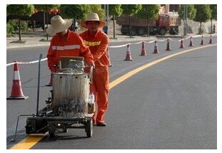 重庆划线价格黔江马路热熔标线施工公司