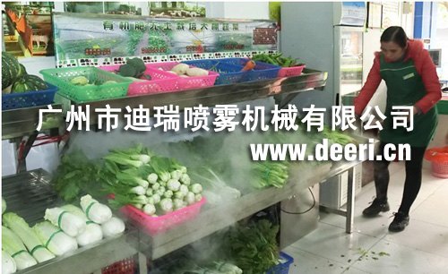 菜市场喷雾降温系统,农贸市场降温系统,喷雾降温设备