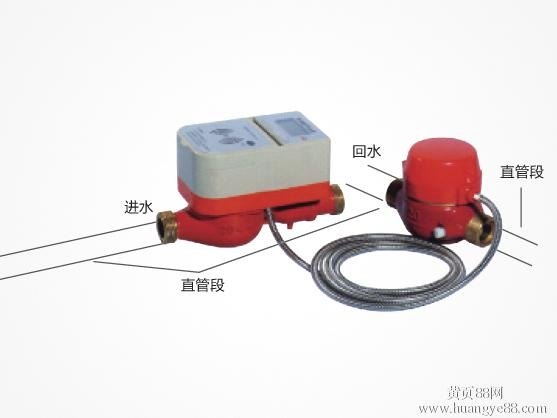 陕西射频卡循环热水表厂家秦威仪表厂最专业