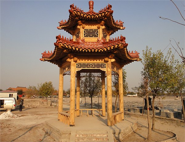 古建亭子 古建亭子加工|邵瑜古建