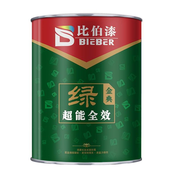 超能全效绿金典面漆批发 比伯超能全效绿金典面漆代理 面漆批发