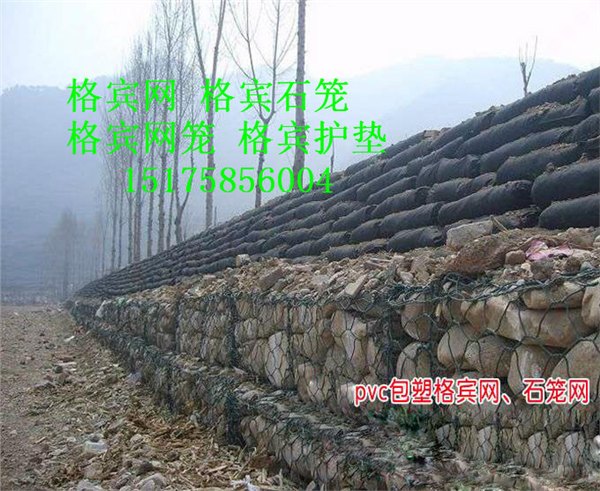 金宾护坡涂塑格宾网石笼厂家报价 东北堤坡护岸格宾网石笼