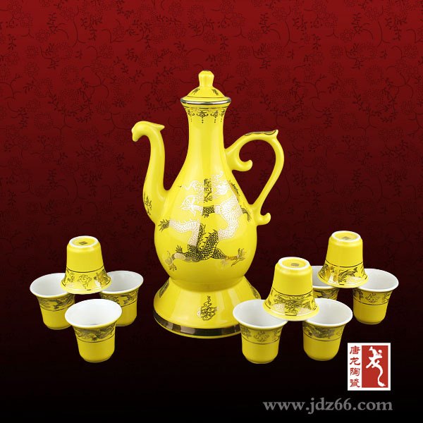 陶瓷礼品酒具批发厂 陶瓷酒具