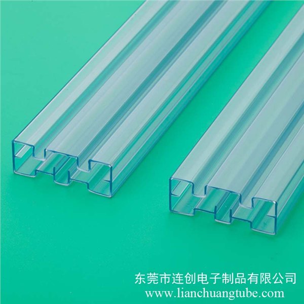 专业定做高透明度滤波器包装管 尺寸精准塑料包装方管