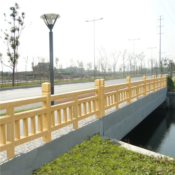 建筑水泥仿木护栏 仿木围栏 水泥仿木制品大量供应