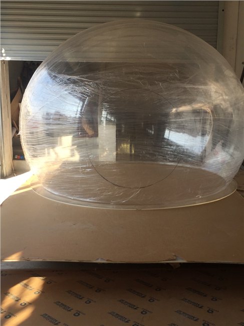 供应杭州亚克力圆球加工 大型亚克力半轴流球制作找深圳飞剑亚克