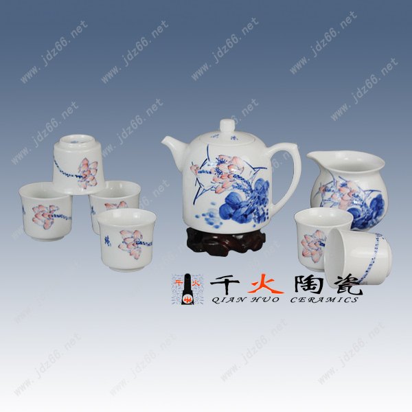 景德镇手绘陶瓷茶具批发厂家