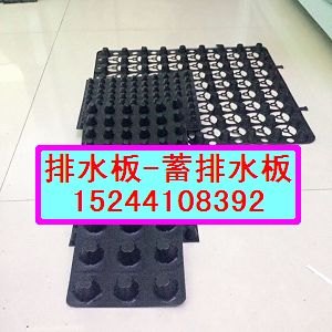 供应塑料排水板厂家√车库顶蓄排水板施工方便