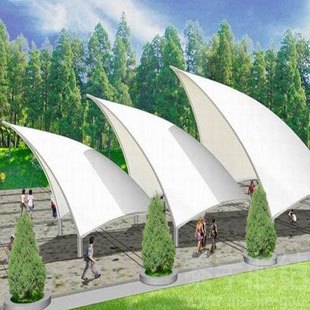 供兰州大门过道膜结构和甘肃市政交通膜结构价格