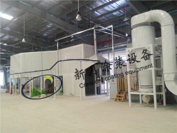 新月涂装24年专业制造喷塑流水线设备,为您解忧