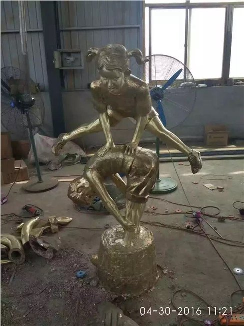 园林雕塑制作厂，园林铜雕，小区雕塑制作，城市雕塑