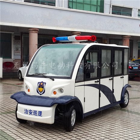 山东潍坊济宁6座封闭式巡逻保安电动车报价，厂家