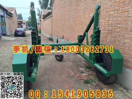 液压式3吨型电缆线盘拖车 电缆炮车 电缆施工机具系列