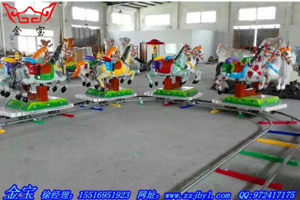 新型儿童游乐设备 万马奔腾 造型美观 经济实惠