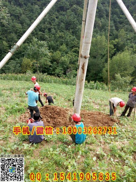 国标立杆机 立杆器使用原理 10米水泥杆立杆器抱杆