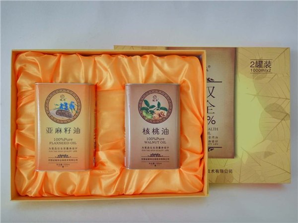 核桃油亚麻籽油礼品油