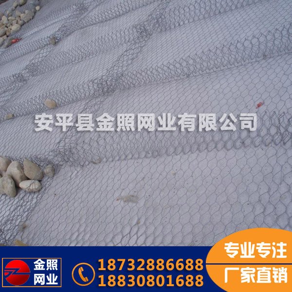 电镀锌五拧石笼网浸塑五拧石笼网价格【金照】
