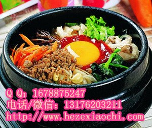 菏泽教学习石锅拌饭配方正宗砂锅饭做法木桶饭技术培训