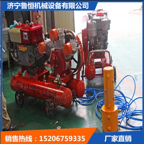 公路护栏打桩机打钻一体机高速公路护栏打桩机大棚立柱打桩机