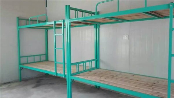 厂家直销1.0米宽双层铁架床
