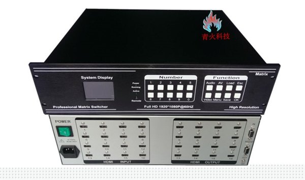 县HDMI矩阵全网最优惠,选择青火科技HDMI矩阵
