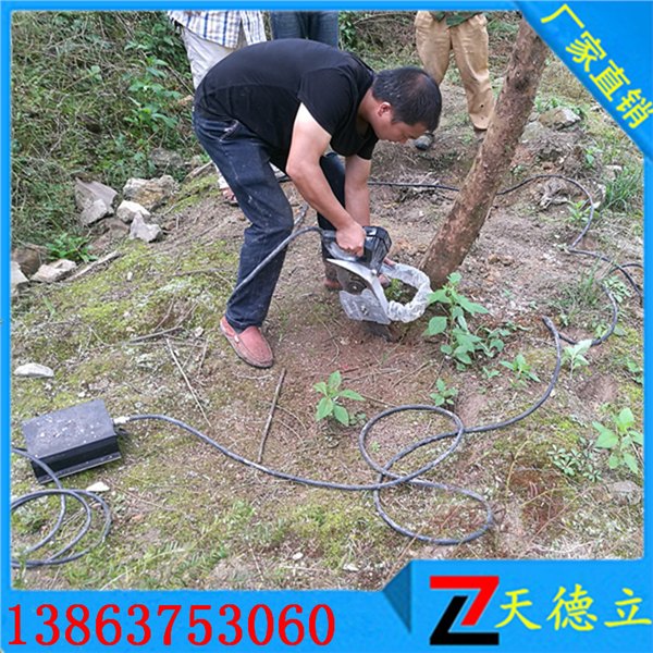 ZGS450电动挖树机 1.2KW220V苗木起苗断根机 