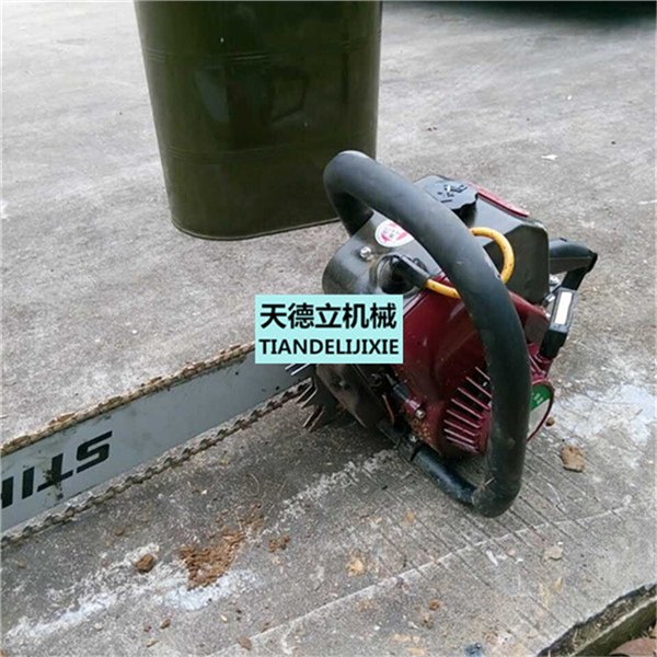 汽油8.5马力起苗挖树机 苗木断根机 链条式挖树机