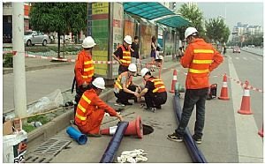 杭州萧山区新街镇环卫所抽粪