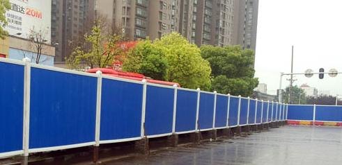 河北定州厂家直销低价围挡/供应定州环保新型复合板工程围墙