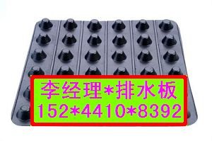 厂家推荐2cm车库块状蓄水板价格+特价土工布
