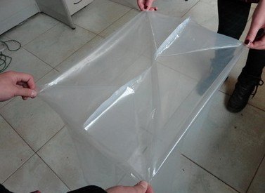 清远透明方底袋 韶关大内衬透明包装胶袋 广州pe高压平口塑料袋