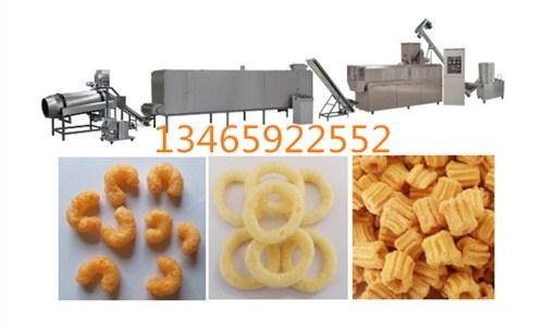 膨化食品机械厂家小型双螺杆膨化食品机械休闲膨化食品生产设备恒力特