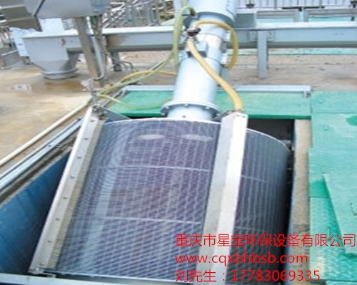 重庆高品质转鼓式螺旋格栅除污机