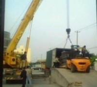 上海浦东新区汽车吊出租机器设备高空吊装、安装