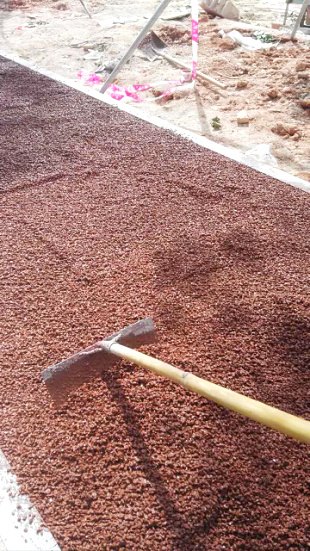 深圳利嘉墨绿色透水地坪 自行车道专用透水地坪施工