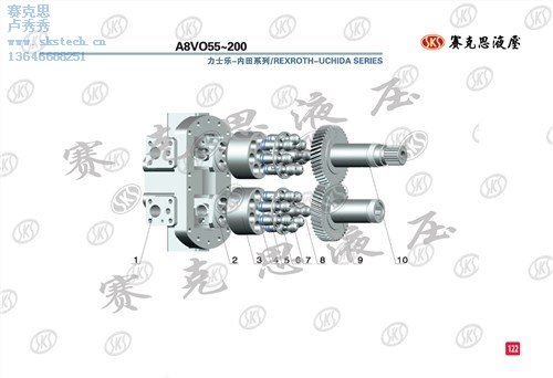 力士乐A8VO200柱塞泵赛克思供