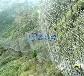 被动边坡防护网施工工艺及护坡工程的防护