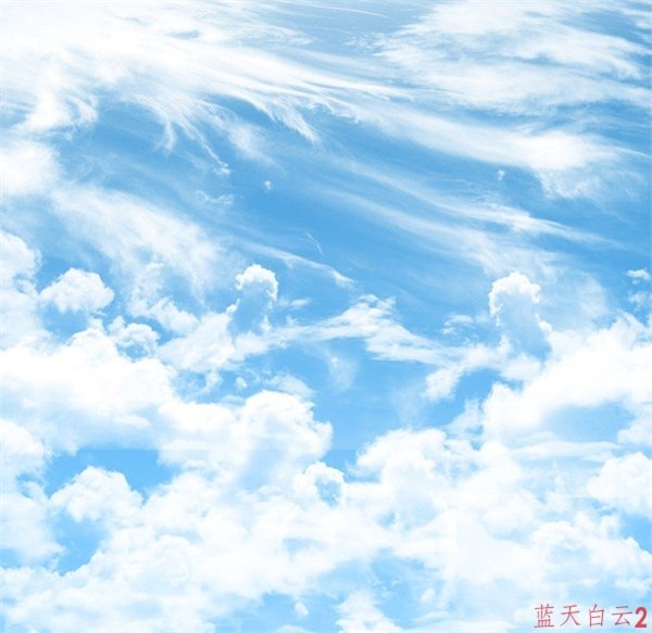 蓝天白云软膜喷图/uv星空软膜 环保天花吊顶设计