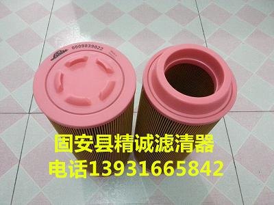 供应替代林德叉车空气滤芯0009839022